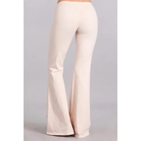 Nude Boho Mineral Wash Flared Pants - Picture 4 of 6
